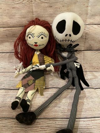 Neca Jack And Sally Nightmare Before Christmas Posable Dolls Guc