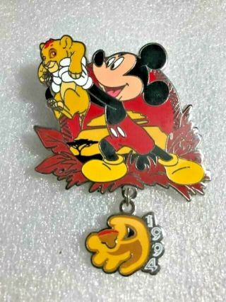 Disney Pin Trading Event - It All Started With A Mouse - Lion King Le 128/425 Pin