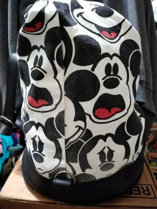 Vintage Mickey Mouse All Over Print Bag Backpack 90 