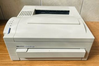 Vintage Hp Laserjet 4l Printer Oem Cables Manuals,  Fuser,  Toner Not