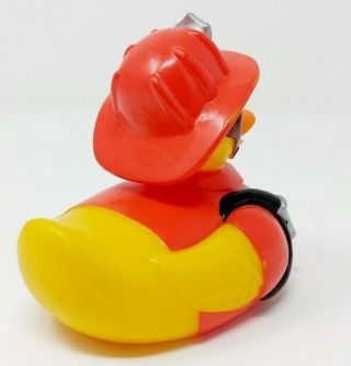 Munchkin Firefighter Rubber Ducky - RED FD Fire Helmet,  Coat,  Axe,  Hose Duckie 2
