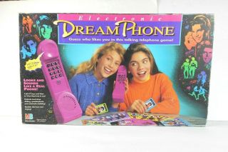 Vintage Milton Bradley 1991 Electronic Dream Phone Board Game (xli)