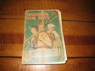 1940 Boy Scout Handbook Revised First Edition Thirty - Third Printing