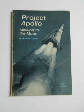 1965 Project Apollo Mission To The Moon By Charles Coombs Sc 1st Printing