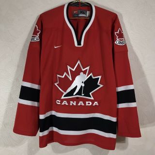 Vintage Team Canada Iihf Authentic Nike Hockey Jersey Size Xlarge Very Rare
