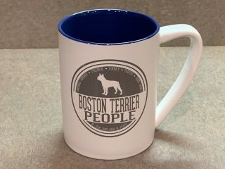 Boston Terrier People 18oz Ceramic Coffee Mug By Pavilion & We Pets