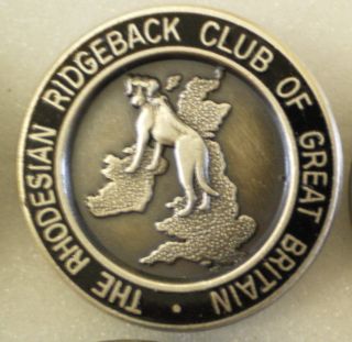 Rhodesian Ridgeback Enamel Pin Badge Dogs Club Of Great Britain