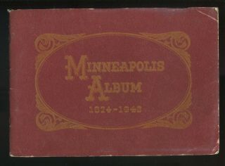 Minneapolis Album 1874 - 1942 Farmers & Mechanics Savings Bank Advertisement Promo