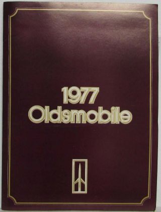 1977 Oldsmobile Press Kit - Delta 88 Toronado Custom Cruiser Cutlass Supreme 442