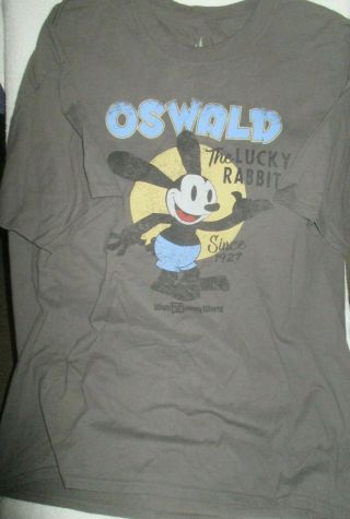 Disney Parks Mens T - Shirt Top Size 2xl - Oswald The Lucky Rabbit
