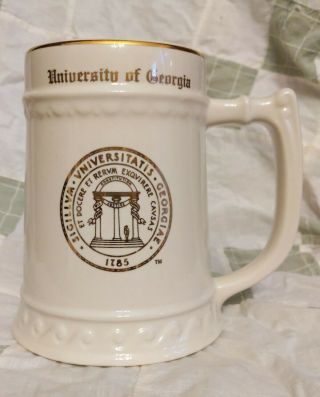 University Of Georgia Beer Stein Mug