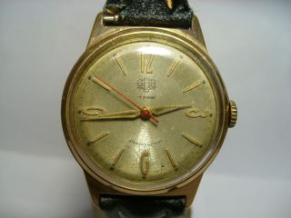 Vintage German Watch Umf Glashutte Cal.  70.  1