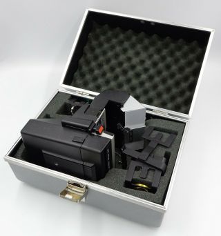 Vintage Polaroid Lester Dine Instant Close - Up Camera Model Iv & Case Dr6744