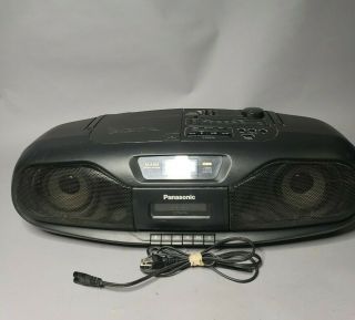 Vintage Panasonic Rx - Ds101 Portable Boombox Stereo Am/fm Radio Cd Tape Cassette