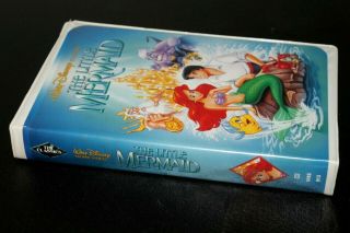 The Little Mermaid Walt Disney Black Diamond Animated Classic VHS Movie 3