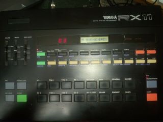 Yamaha Rx11 Digital Rhythm Programmer Vintage 80s Drum Machine