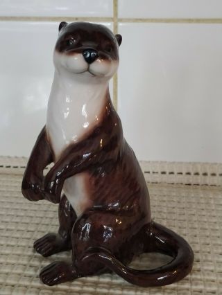 Vintage Otter Ornament By Leonardo Country Life