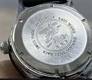 Oberon Diving Watch,  Antimagnetic.  vintage,  Fine 2
