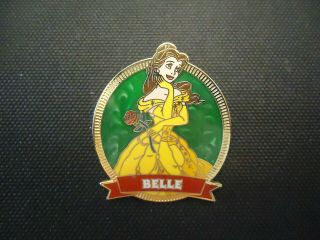 Disney Princess Swirl Series Belle Beauty And The Beast Pin