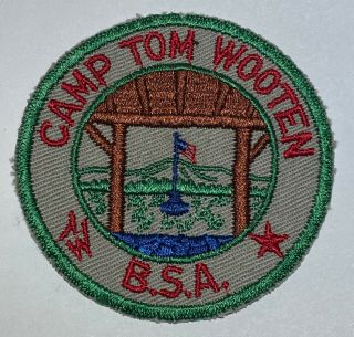Camp Tom Wooten Texas Patch Boy Scout Tb1