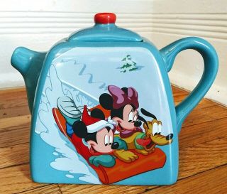 Disney Mickey Mouse Ceramic Tea Pot Children 