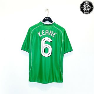 2002/03 Keane 6 Ireland Vintage Umbro Home Football Shirt (m) Man Utd