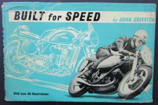 Built For Speed Racing Motorcycle Book Triumph Ajs Vincent Mv Rickman Norton Bsa