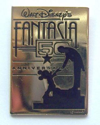 Fantasia 50th Anniversary Mickey & Stokowski Disney Pin