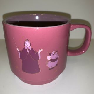 Disney Wisdom Mug Cup Cinderella Fairy Godmother Ltd Release December Ed.  Coffee