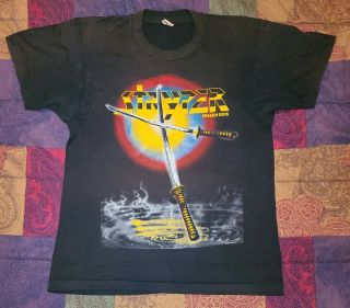 Stryper Soldiers Under Command Tour Shirt 1986 Vintage Tag L