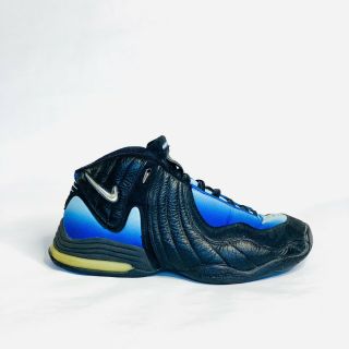 Vtg 1999 Nike Air Garnett Iii 3 Basketball Shoes,  Regal Blue,  830165 - 001,  10,  Le
