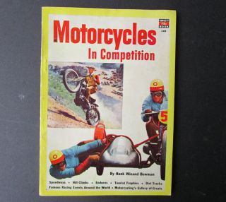 1952 Vintage Motorcycle Racing Book Speedway Dirt Track Tt Harley Triumph Indian