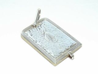 Art & Crafts Edwardian Solid Silver Sterling Note Pad,  Note Book Birmingham 1902