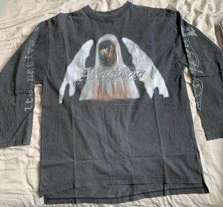 Anathema Vintage Long Sleeve T Shirt Vtg 90s Cradle Of Filth Type O Negative