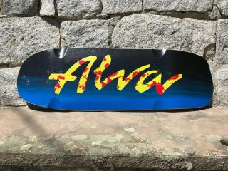 Vintage Alva Power Station Skateboard Deck 11” Limited Edition Tony Alva Dogtown