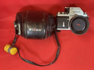 Vintage Nikon F Photomic Ftn Slr Camera,  Nikkor - S Auto 1:1.  4 F=50mm Lens
