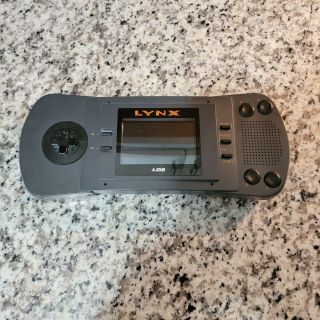 Vintage Atari Lynx Console Game Pag - 0201,  With Klax Game