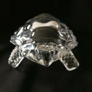 Sea Turtle Crystal Glass Figurine Paper Weight Collectible
