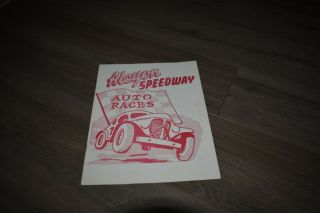 Vintage Alcyon Speedway Auto Races Program 3 Pitman Nj 1956?