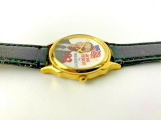 Vintage 1992 Ross Perot For President Watch w/ Leather Strap 3