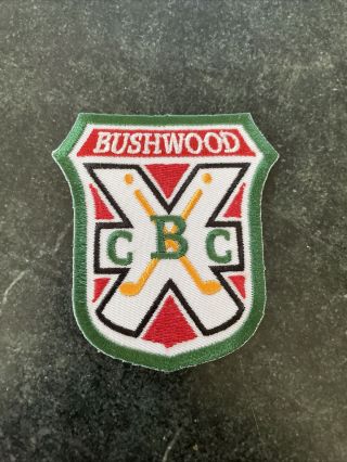 Bushwood Country Club Caddyshack Caddies Golf Patch Iron On 3” Rare Logo Movie