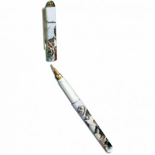 Keeshond Pet Dog Designer Pen By Ruth Maystead