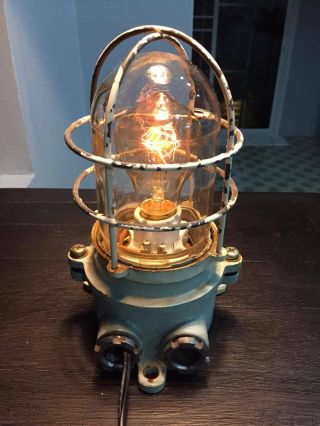 Vintage Industrial Light Explosion Proof Marine Ship Passenger Lamp