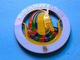 Masonry Chapter Past Grand Commnandress Daughters Of Isis Auto Cut Out Emblem