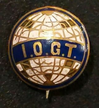 Iogt Order Of Good Templars Stick Pin Antique