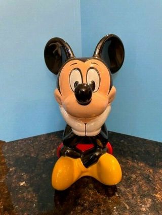 Disney Brazil Mickey Mouse Full Figure Character Tankard Ceramic Stein 9 "
