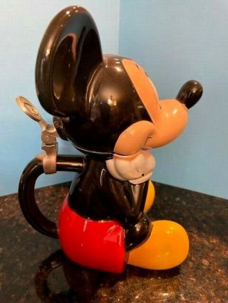 Disney Brazil Mickey Mouse Full Figure Character Tankard Ceramic Stein 9 