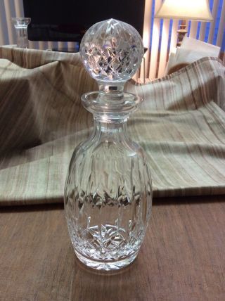 Vintage,  Waterford Cut Crystal,  Lismore Spirit Decanter With Stopper,  Ireland