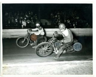 Vintage 1947 Motorcycle Race 