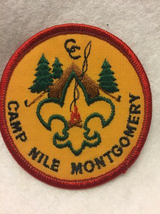 (rt3) Boy Scouts - Camp Nile Montgomery Patch